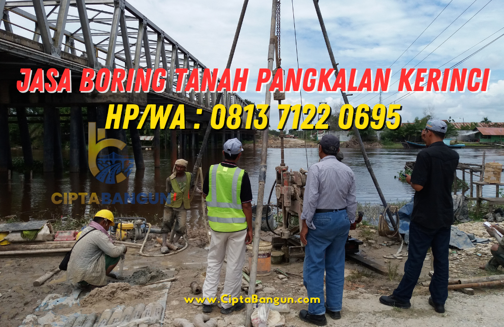 Jasa Boring Tanah di Pangkalan Kerinci