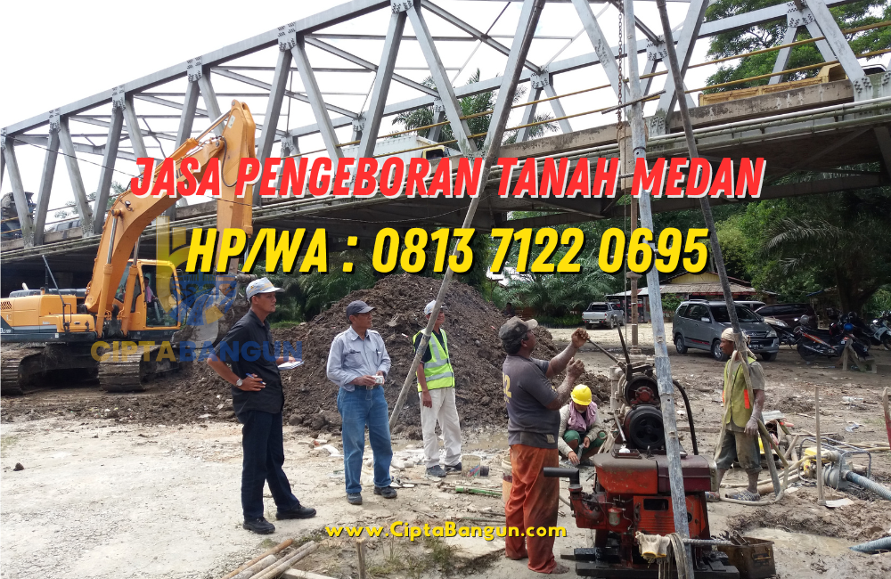 Jasa Pengeboran Tanah di Medan