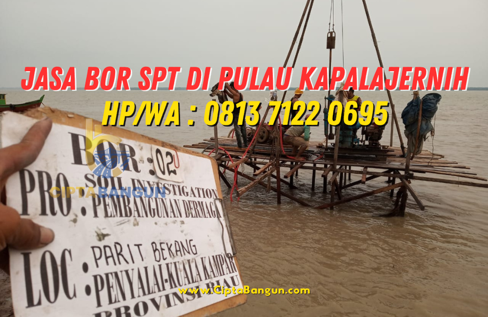 Jasa Bor SPT di Pulau Kapalajernih