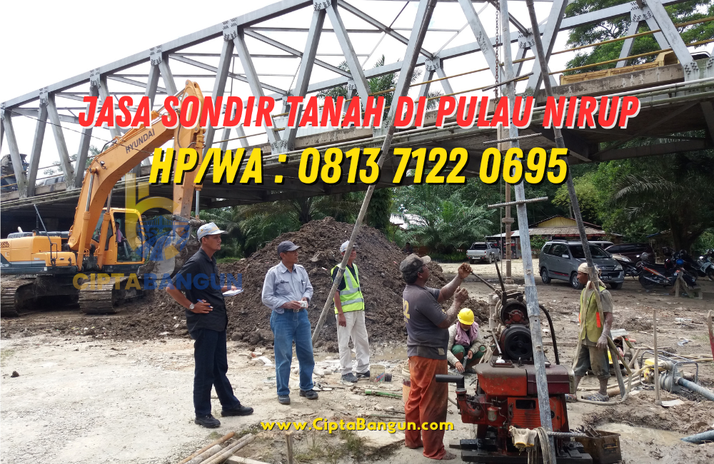 Jasa Sondir Tanah di Pulau Nirup